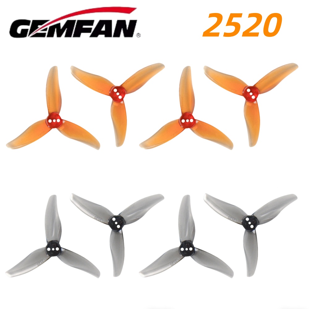 Drone Gimbal Controller - 4 pary śmigieł Gemfan Hurricane 2520