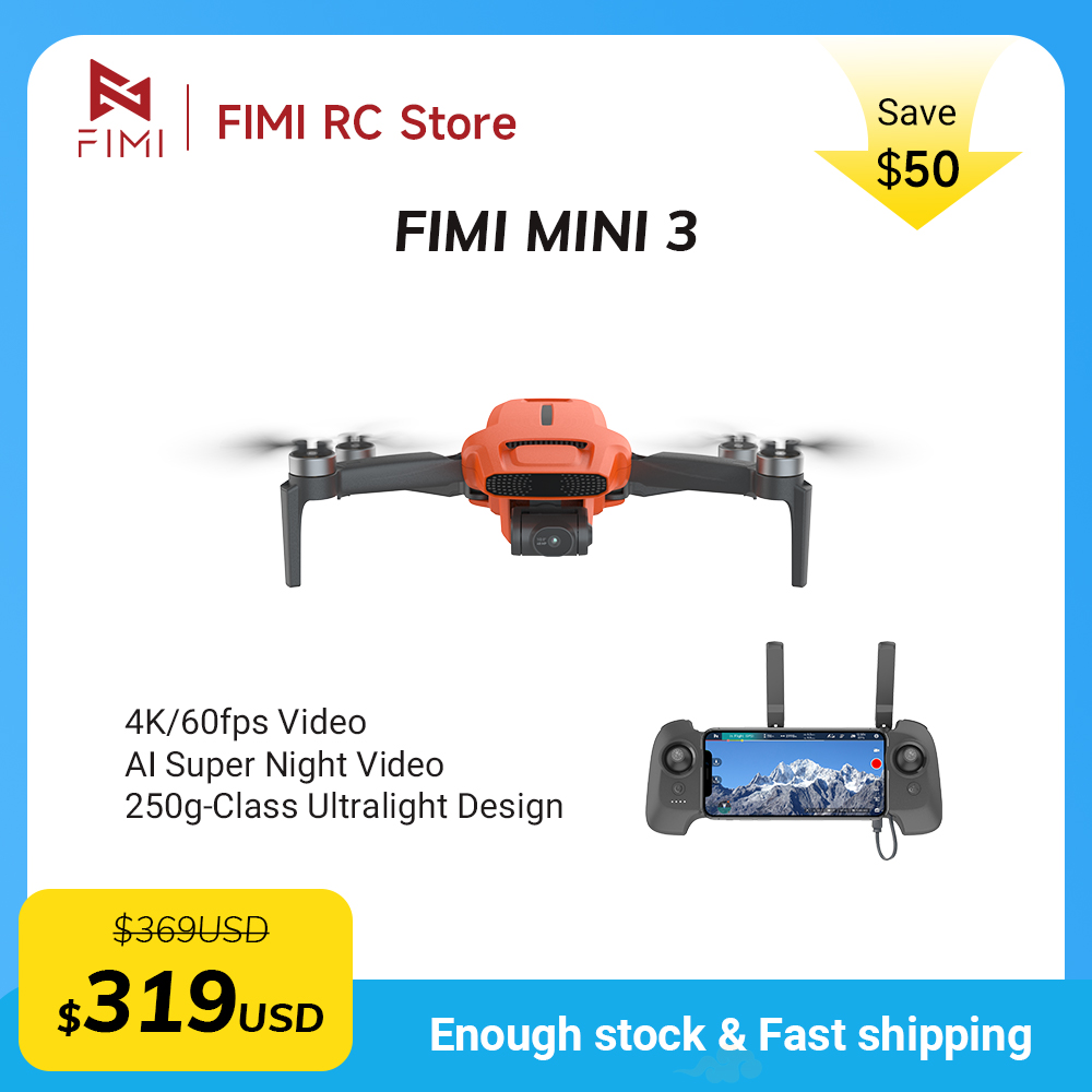 Drone Gimbal 3 Axis - Dron FIMI MINI 3 z kamerą