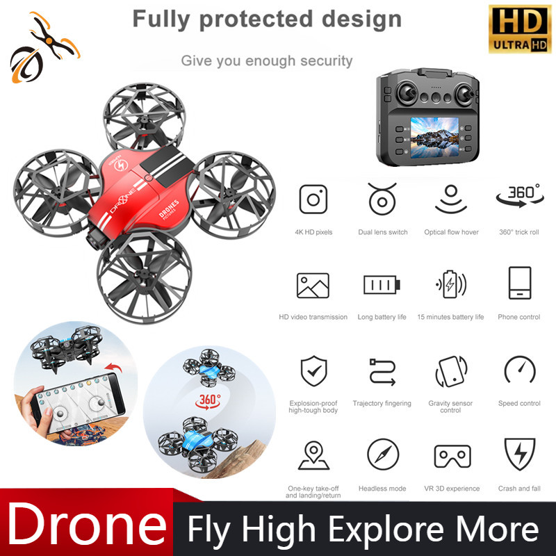 Drone Gimbal 2 Axis - Nowy Mini Dron 812PRO profesjonalny dron