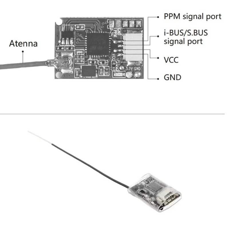 Flysky FS-8A 8CH 18CH Mini Odb – Drone Gimbal Controller recenzja i cena