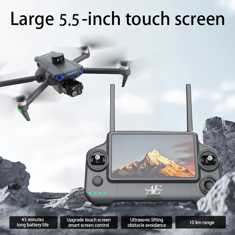Dron RC 2026 AE30 GPS z kamerą – Drone Gimbal 3 Axis recenzja i cena