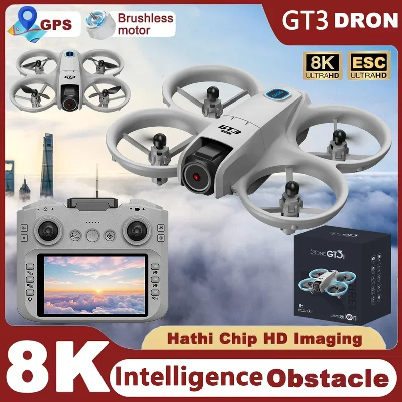 Nowy Mini Dron GT3 Rc Quadcopt – Drone Gimbal 3 Axis recenzja i cena