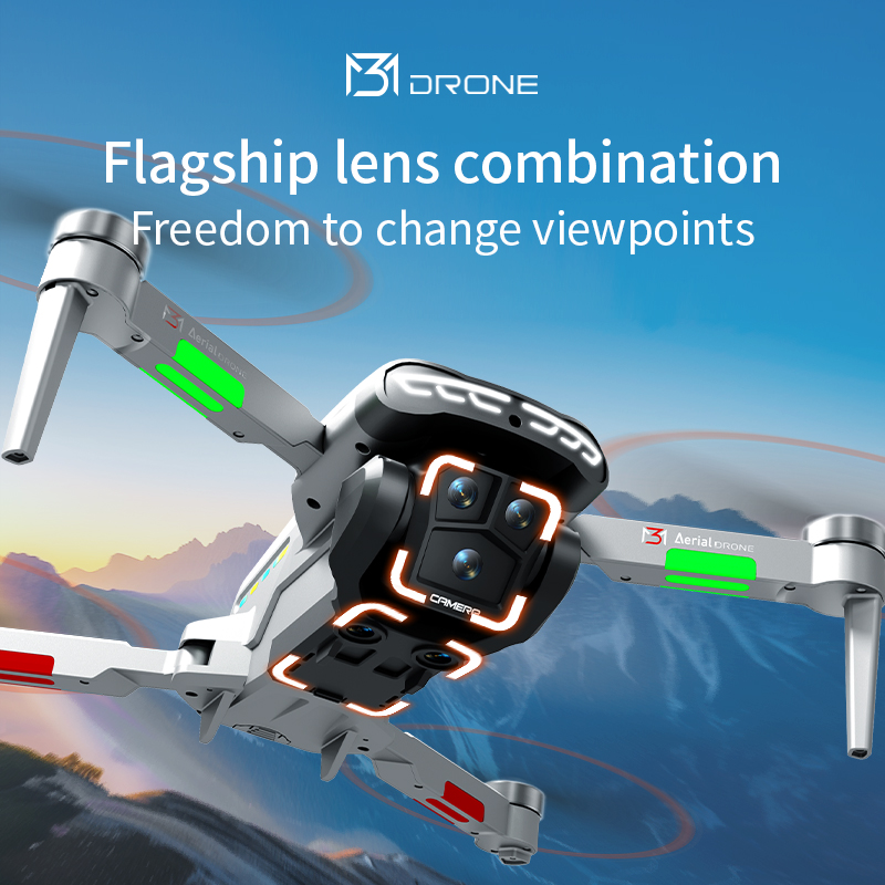 Profesjonalny dron M3 4K HD do – Drone Gimbal 2 Axis recenzja i cena