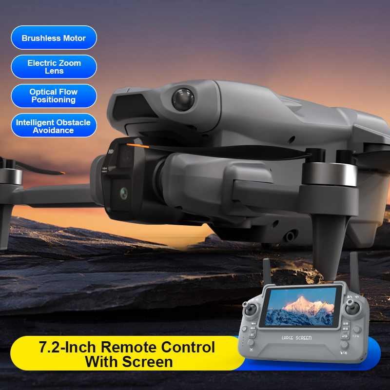 Zdjęcia lotnicze z drona LF682 – Drone Gimbal 3 Axis recenzja i cena