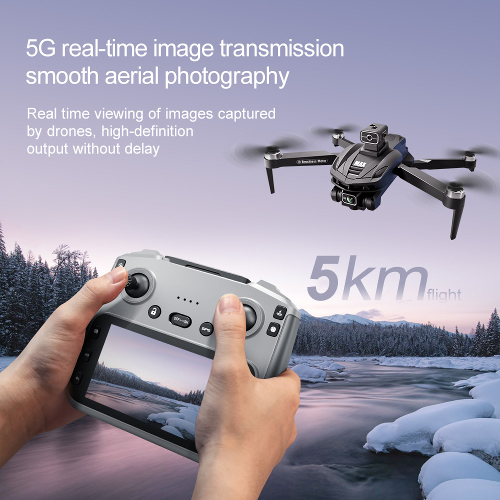 V168 PRO Max GPS Drone 8K Prof – Drone Gimbal Brushless recenzja i cena