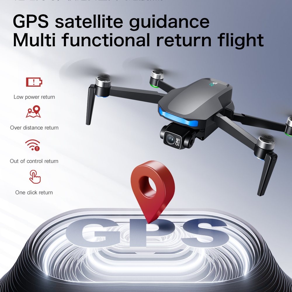 Nowy dron S-X1 MAX GPS 8K Prof – Drone Gimbal 3 Axis recenzja i cena
