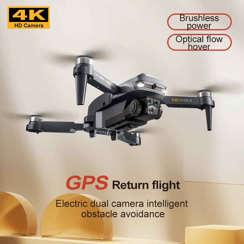 Dron K811MAX Quadcopter: Bezsz – Drone Gimbal Brushless recenzja i cena