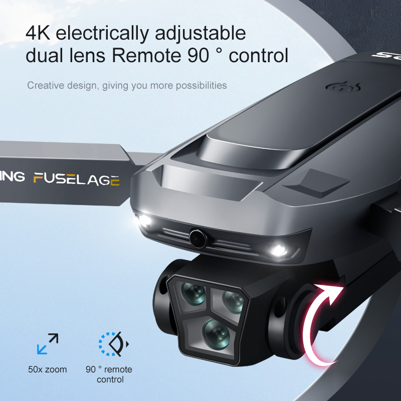 Dron K811MAX Quadcopter: Bezsz – Drone Gimbal Brushless recenzja i cena