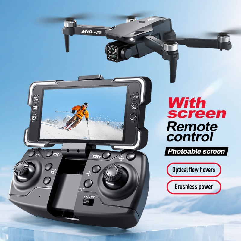 Dron z kamerą M10, pilot zdaln – Drone Gimbal 2 Axis recenzja i cena